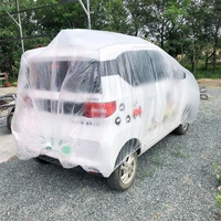 transparent car cover universal car cover waterproof dustproof disposable car covers size m xl transparent plastic car covers