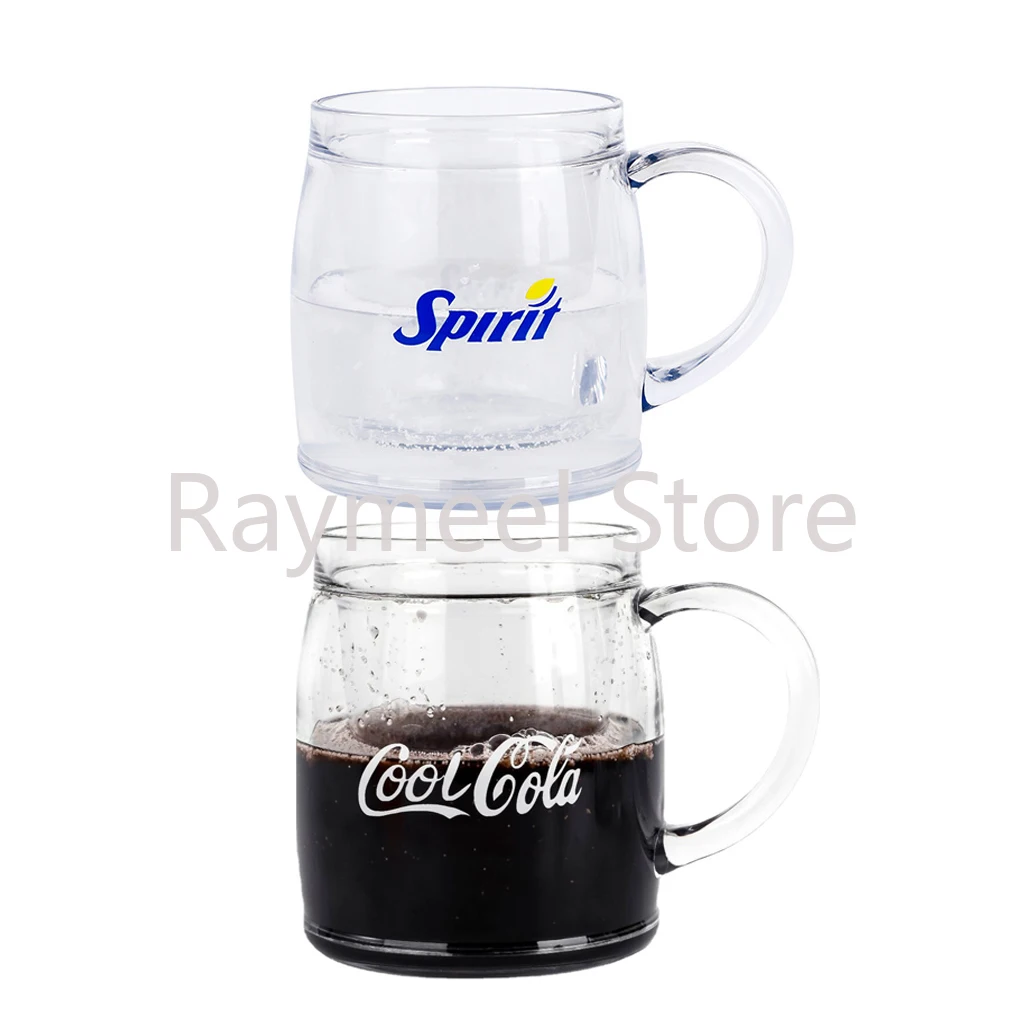 

Raymeel-Freezing Beverage Cup, Beer Mug with Freezing Liquid, Double Layer, Thickened Refrigerator, Cooling Coffee Cup, 400ml