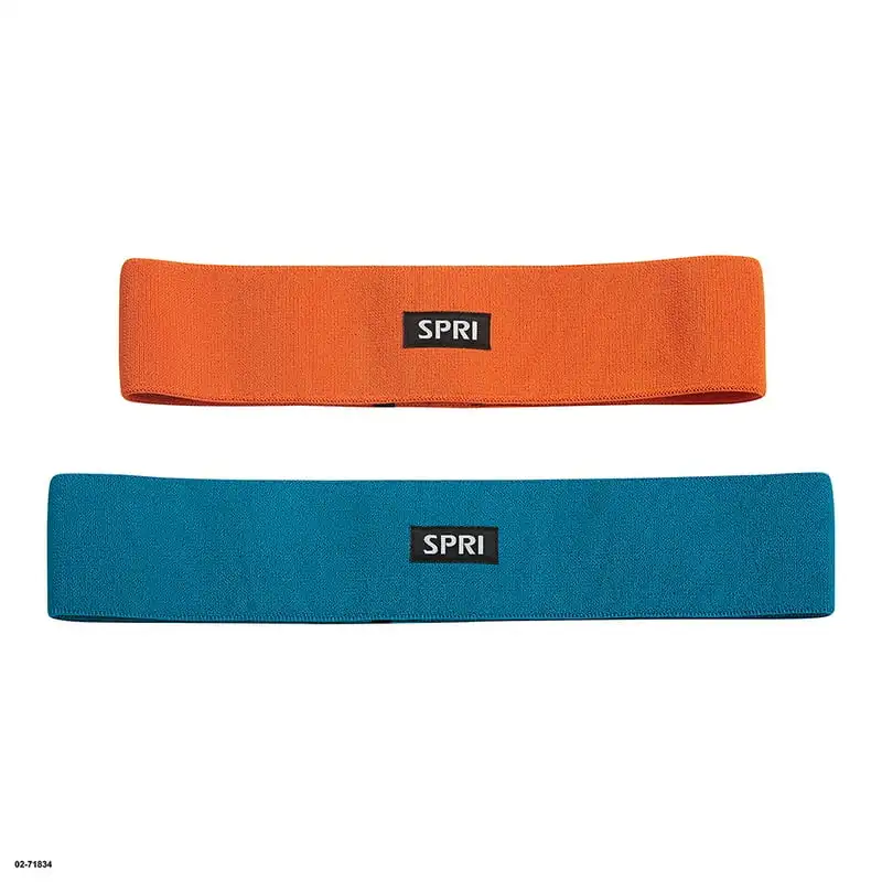 

Hip Bands, 2-Pack of Fabric Resistance Loop Bands