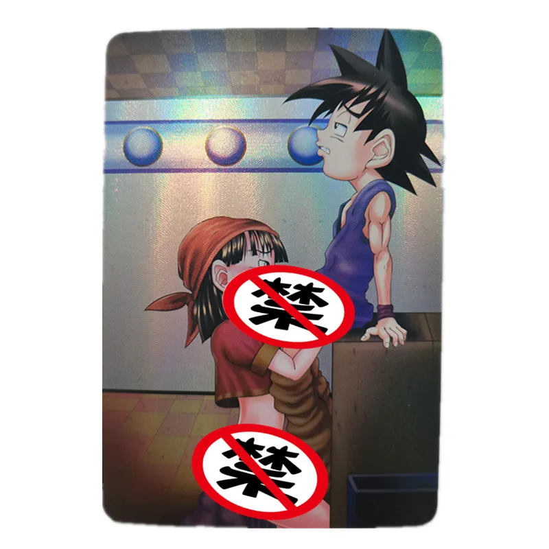 1 шт./компл. аниме-карта Dragon Ball GT Goku Xiaofang Super Saiyan ACG сексуальная телесная карта