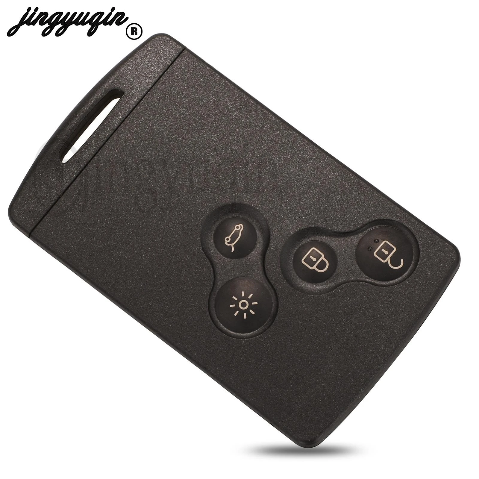 Jingyuqin 4 кнопки 433 МГц 4A PCF7953M FSK умные фотообои для Renault Megane Fluence Laguna Scenic Замена