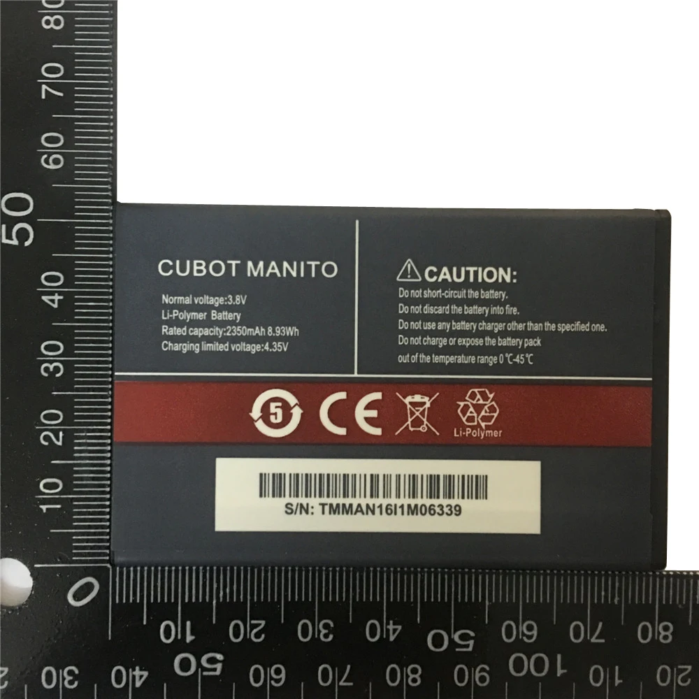 Аккумулятор для CUBOT MANITO аккумулятор 3 8 в 2350 мАч