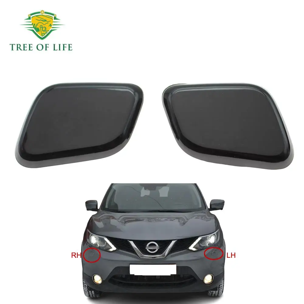 

Насадка для мойки переднего бампера для Nissan Qashqai Dualis J11 2014-2018, насадка распылителя фары 28659-4EM0A 28658-4EM0A