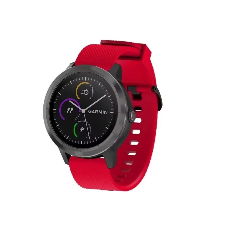 Фото НОВЫЙ ремешок для часов Garmin vivoactive 3 vivoactive 3 HR, силиконовый ремешок на запястье для Garmin vivomove HR, замена деталей ремешка №2