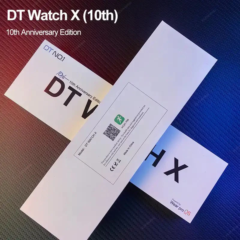 Смарт-часы DT Watch X 10th AMOLED USB-диск 4 ГБ фотоальбом 46 мм Sersies 10 местная музыка Мужские