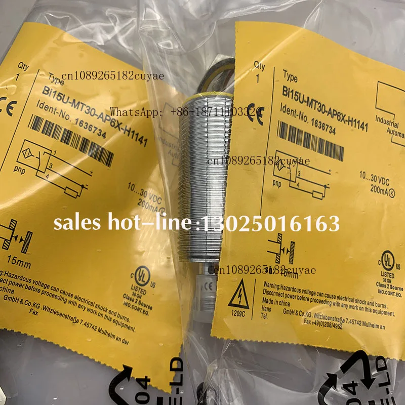 В наличии: абсолютно новый индуктивный датчик NI30U-M30-VP44X-H1141 NI30U-MT30-AN6XAP6X-H1141 (art.: 3920dbbc5ab04) - 3920dbbc5ab04