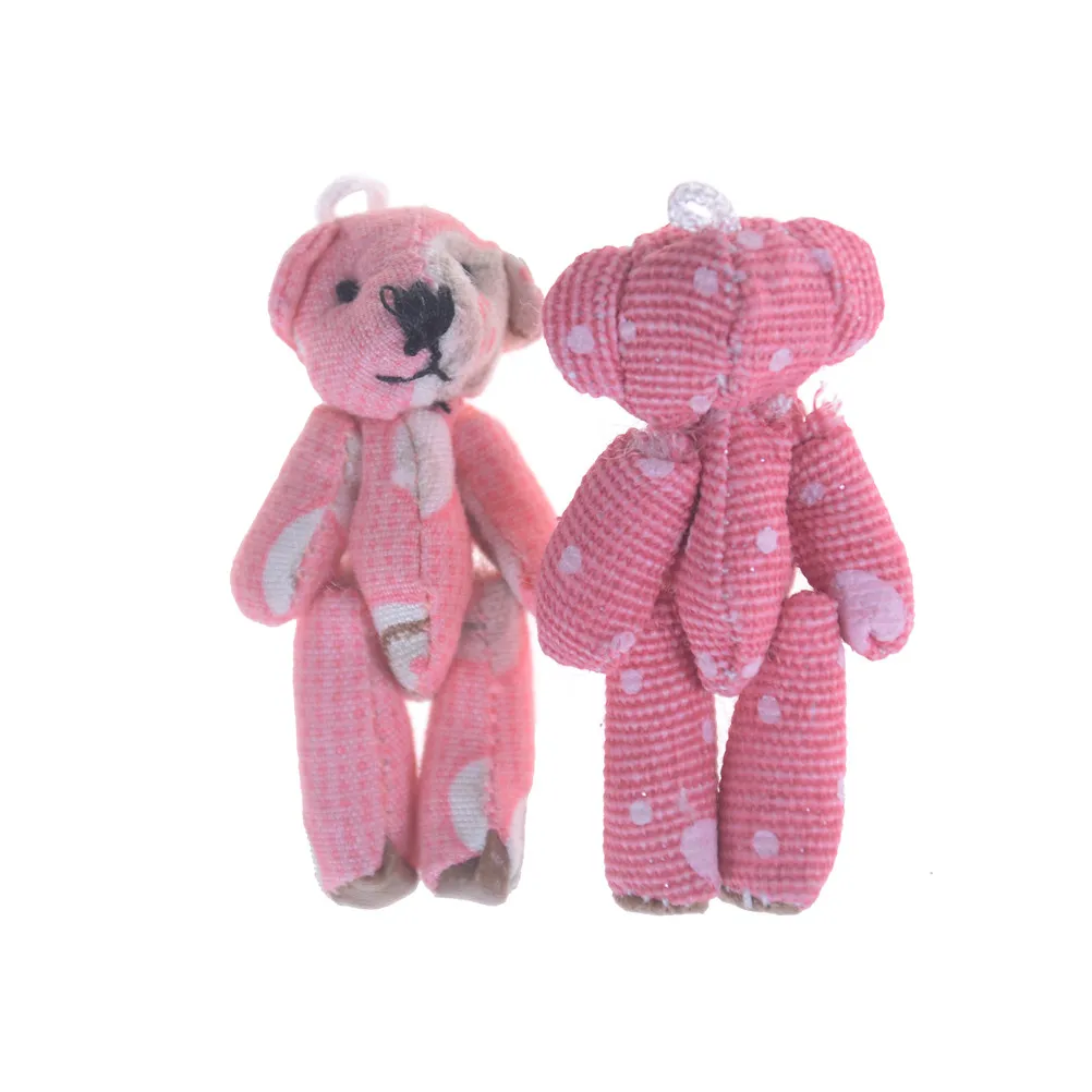 5 шт./лот 4 см мягкий мини-медведь плюшевые медведи игрушки свадебные подарки