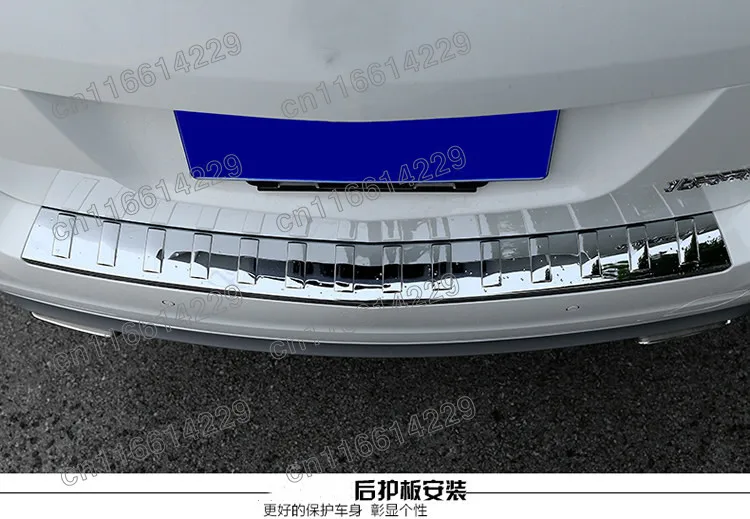 

Защита заднего бампера, протектор для порога багажника, Накладка для Mercedes Benz A CLASS W176 A180/200/260 2012-2018, автомобильный Стайлинг