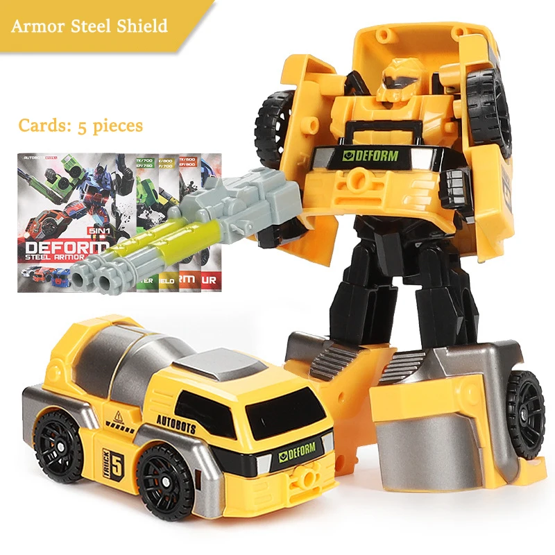 2 в 1 деформация робот модель автомобиля мини роботы-трансформеры игрушки для