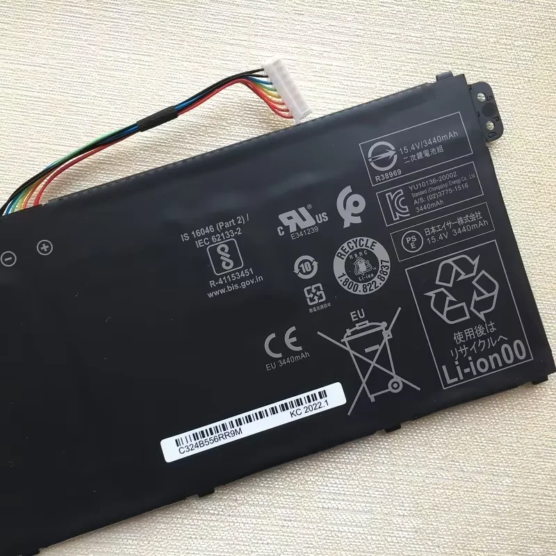 Фото Новый аккумулятор для ноутбука AP19B5L для Acer Aspire 5 A515-43-R73N R6MB R636 R22T, SF314-42 SP314-21N-R5FR, Google AV15-51, KT.0040.5010 №5