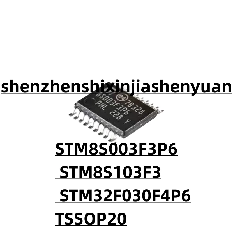 5 шт./партия, новые оригинальные STM8S003F3P6 STM8S103F3 STM32F030F4P6 SSOP20