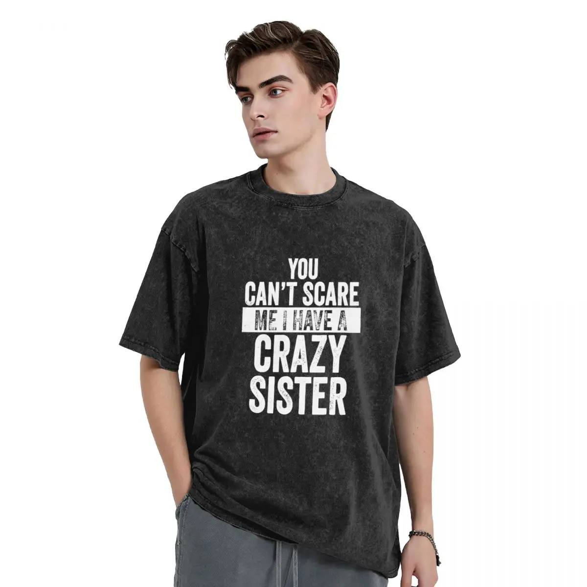 Мужские винтажные футболки большого размера с забавным дизайном хлопковые в