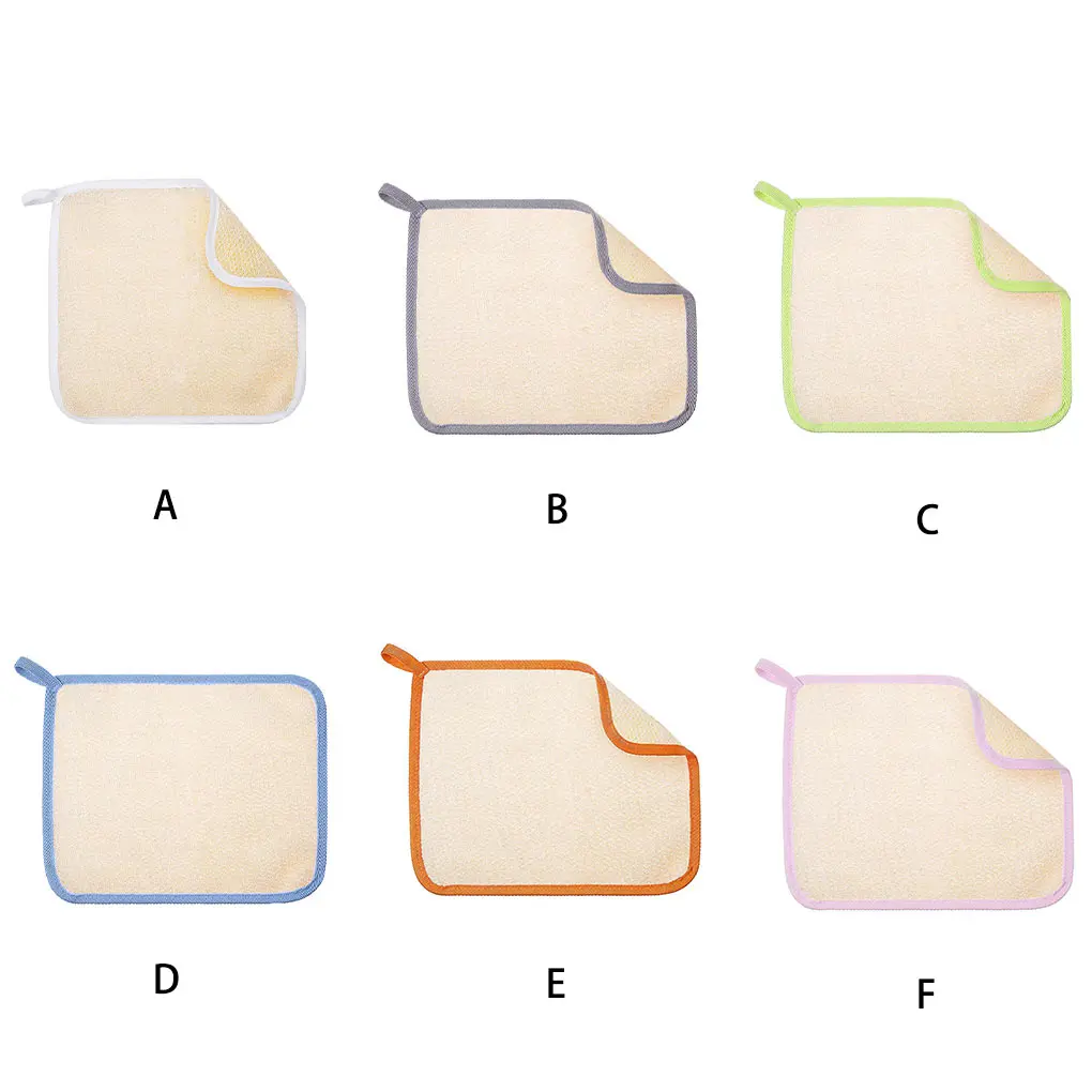

Body Scrubber Home High Efficient Cleanser Bathroom Accessory Foaming Cloth Bodies Clean Towel Washcloth for Bath