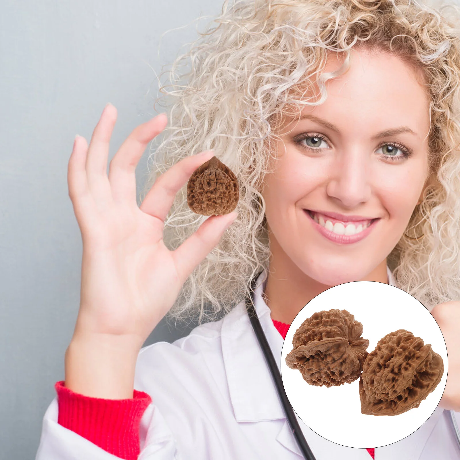 

2 шт., игрушечные браслеты из орехового ореха