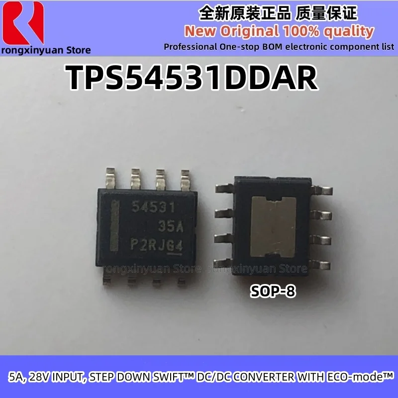 Фото 10 шт. TPS54327DDAR TPS54327 54327 TPS54336ADDAR TPS54336A 54336A TPS54340DDAR TPS54340 54340 TPS54531DDAR TPS54531 54531 Новый №3