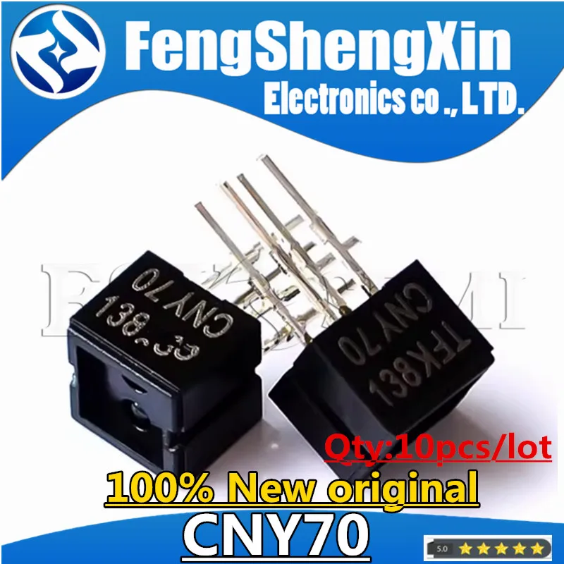 

10pcs/lot New CNY70 DIP-4 Reflective Optical Sensor with Transistor Output