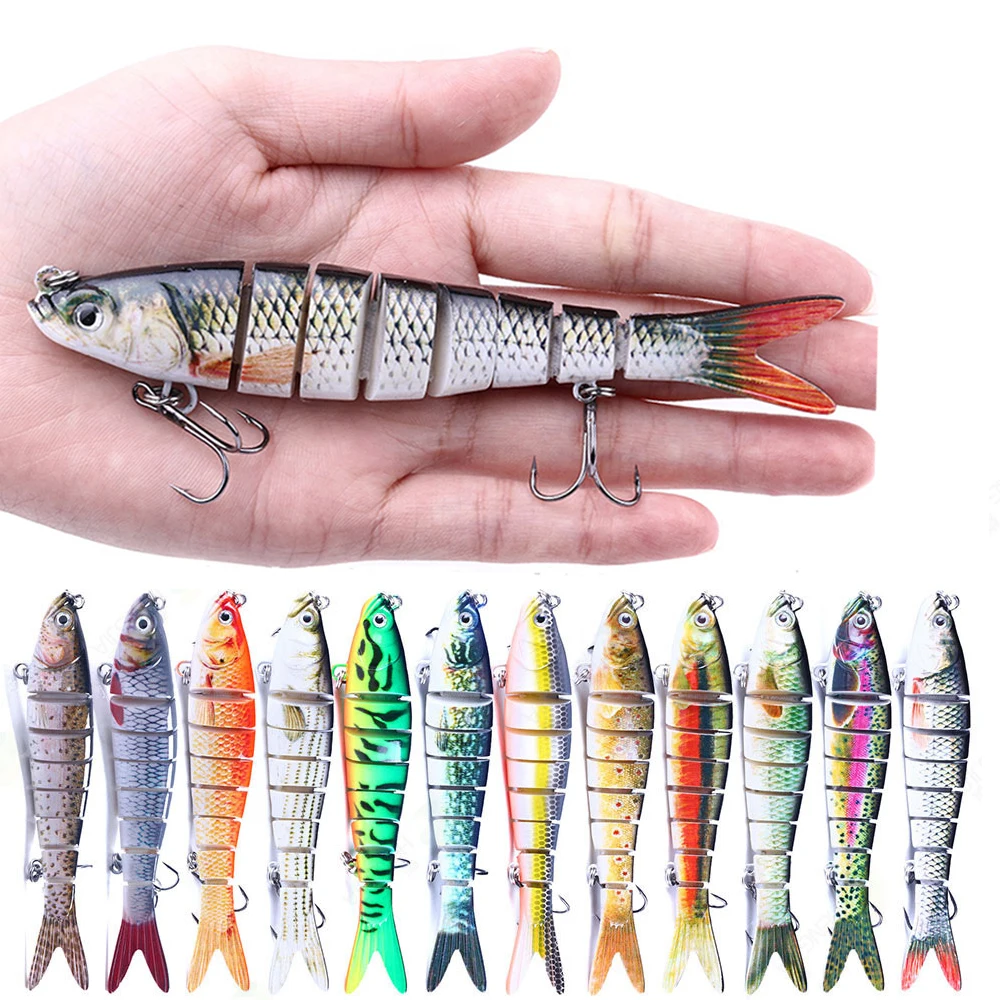 

13.7cm 27g Sinking Wobblers Fishing Lures Jointed Crankbait Swimbait 8 Segment Hard Artificial Bait For Fishing Tackle Lure