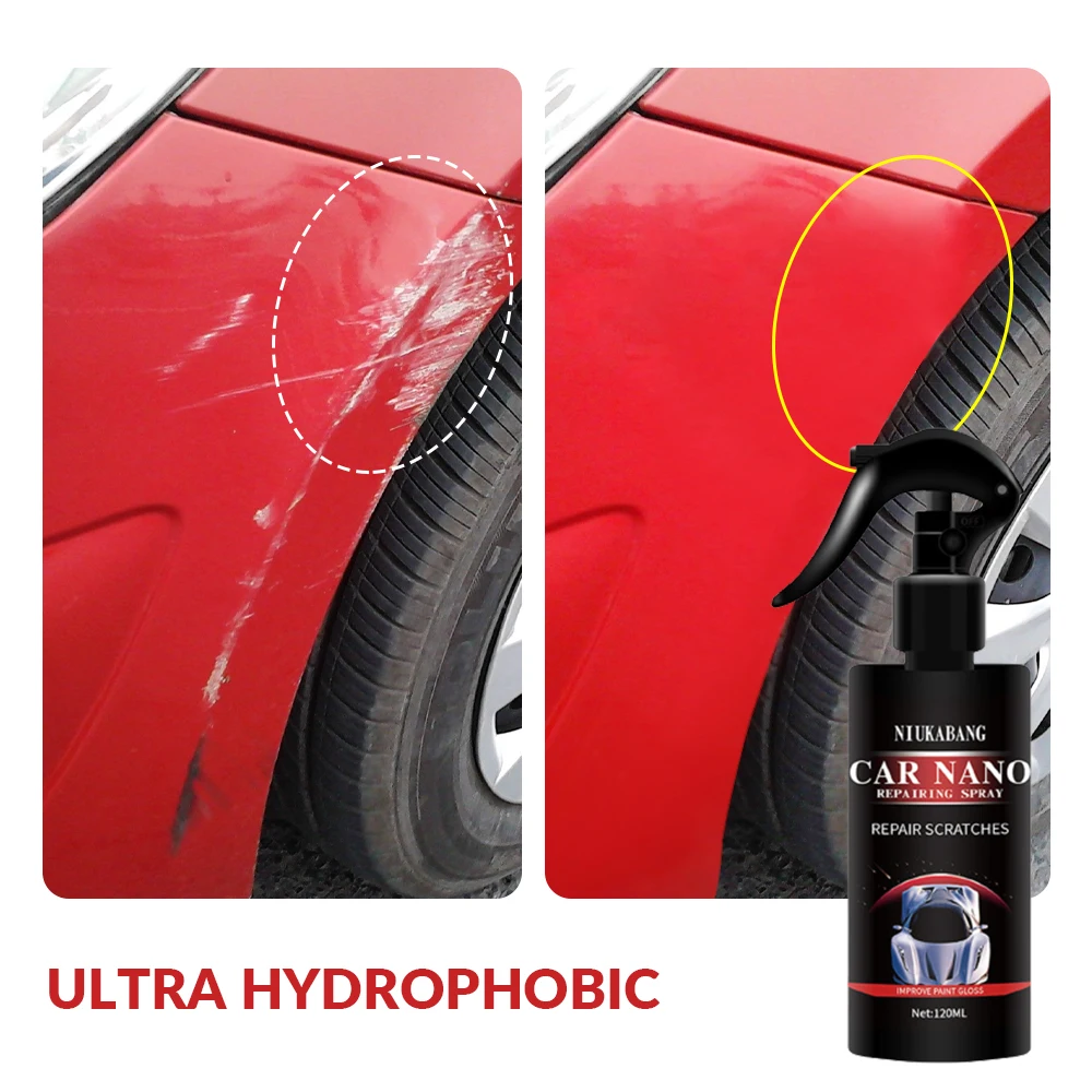 

50//100/120ml Car Nano Coating Spray Super Gloss for Car Paint Rv Suv Truck Boat Body Detailing Car Paint Care ceramic Coating