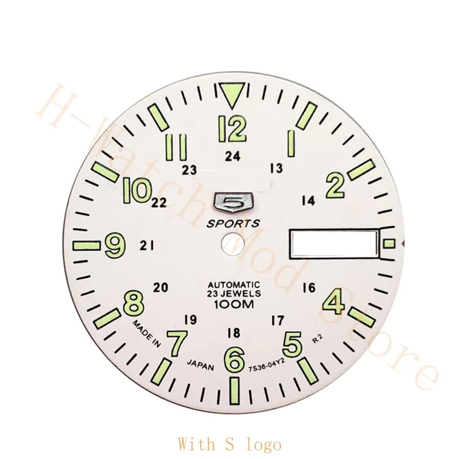 

2022 white dial new style mod watch NH36 more movements Skx007/009 Turtle Abalone 28.5mm for seiko-watch