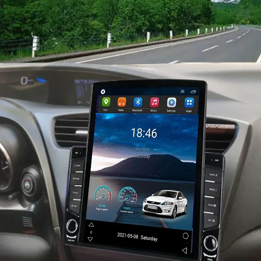 9 7 &quotAndroid для Honda CIVIC Hatchback 2012 2013 2014 2015 2016 2017 Tesla Тип Автомобильный радиоприемник