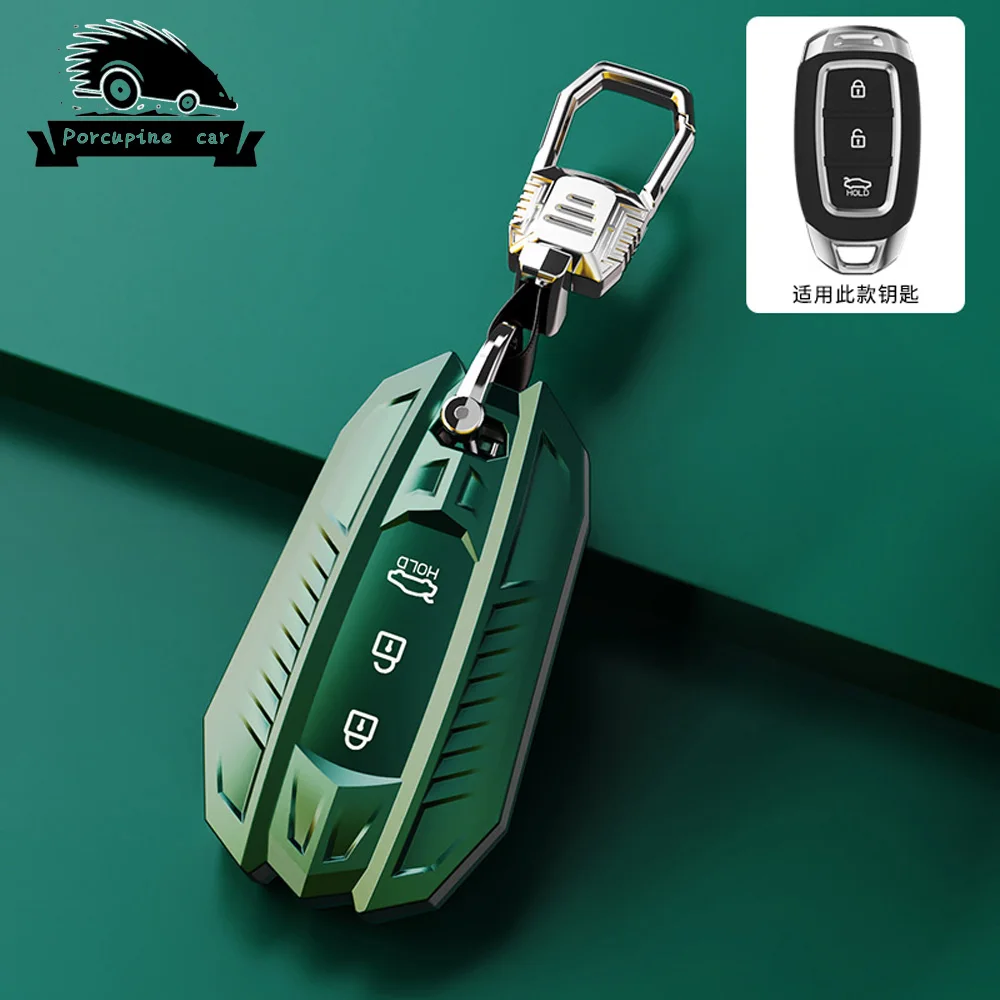 

Fashion TPU Car Key Case Full Cover Shell Fob For Hyundai Santa I30 IX35 Encino KONA Solaris Azera Grandeur Elantra Accent Fe