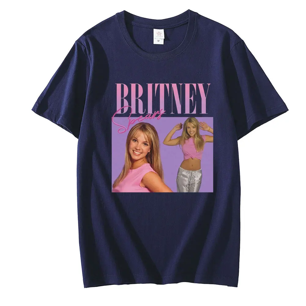 Футболка Britney Spears с красивым фото для женщин хипстерская хлопковая Повседневная