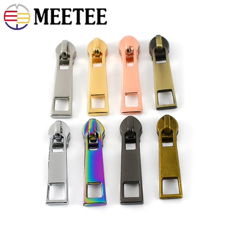 

20 шт. слайдеры на молнии Meetee для 3 #5 # нейлоновых пуховых курток на молнии с карманом на молнии, сумка на голову, наборы для ремонта на молнии, а...