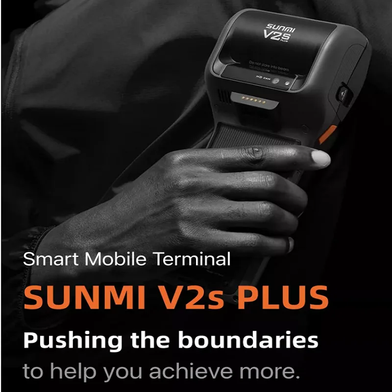 Портативный принтер Sunmi V2s Plus 80 мм 2 + 16 ГБ Android 11 3 36 Гб |