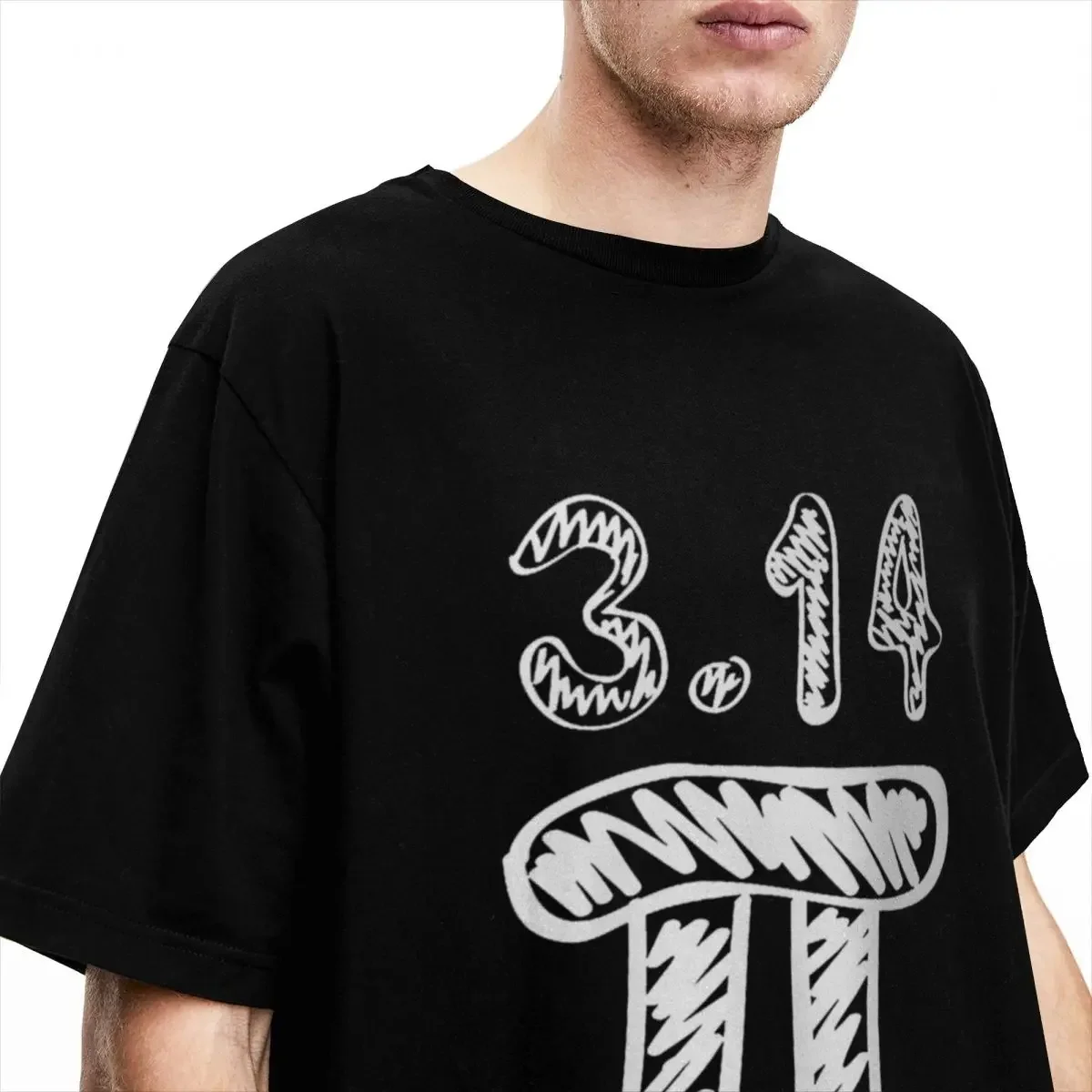 Юмористическая футболка Happy Pi Day Be Irrational Math для мужчин и женщин из чистого хлопка 3