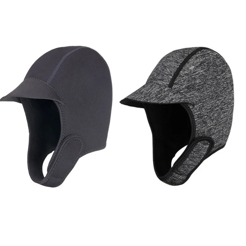 

Surf Cap Wear-resistant Quick Dry Diving Hood Sun Protection Ear Protector Snorkel Equipment for Surfing Kayak Rafting