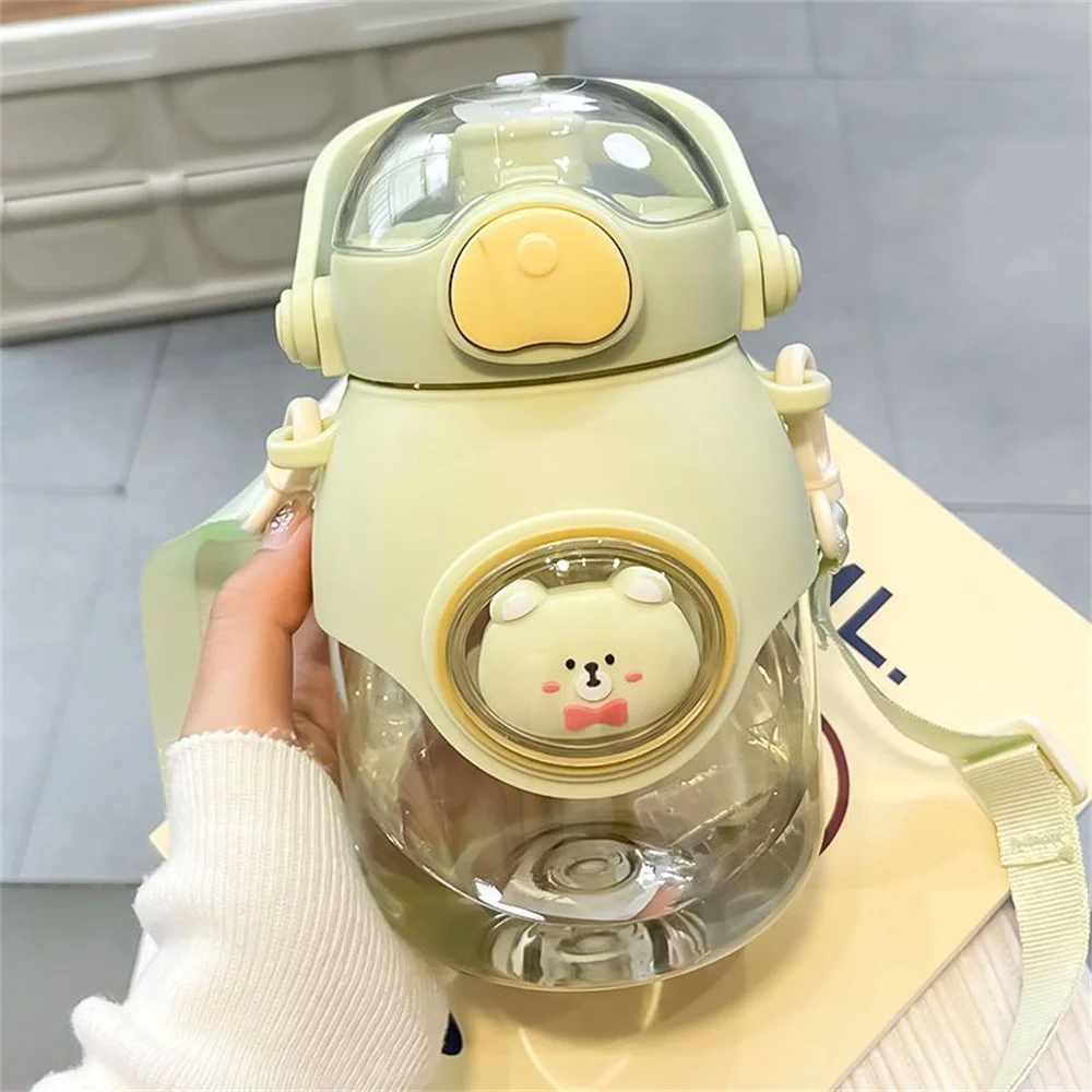 

Leakproof Sports Cold Juice Water Cup Sport Drinking Mug For Fitness Sports Outdoor Travel Kids Children Direct Drinking Bottle