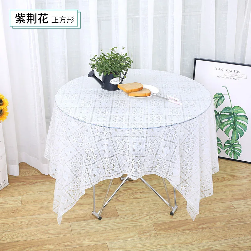 

2023 tablecloth white printed tablecloth white household_AN356