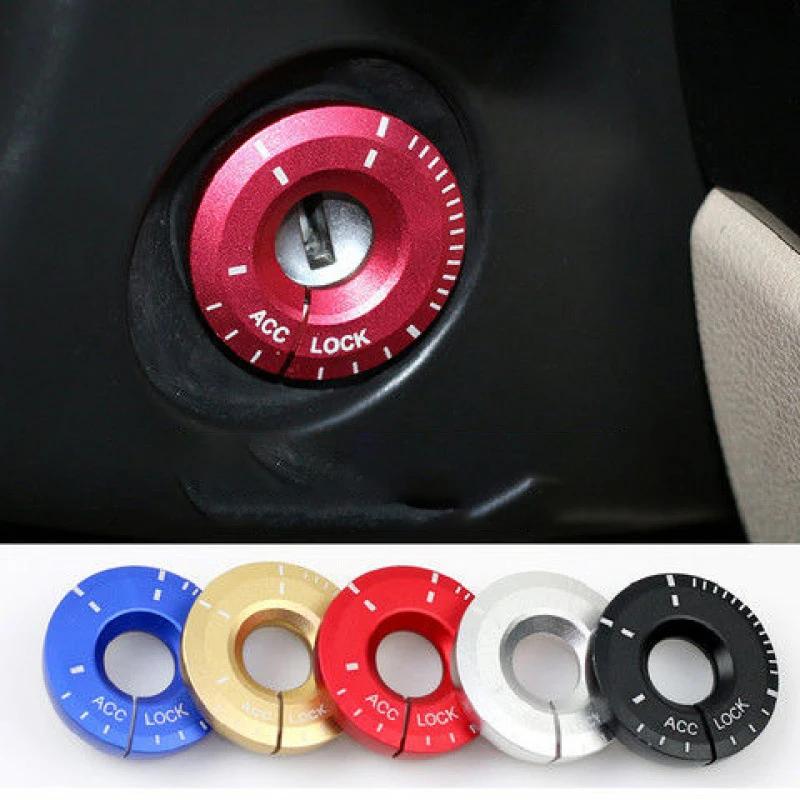 

Ignition Switch Keyhole Trim Ring Automotive Accessories Interior Moulding Styling For Volkswagen Golf Polo Passat Santana Jetta