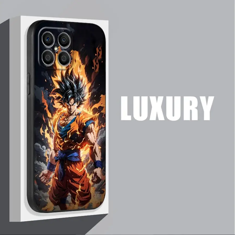 D-ragons Balls Phone Case for Honor X9a 5G 90 X8 4G X8a X7b X9b X8b 70 X6 8X Magic5 Lite Silicone Cover