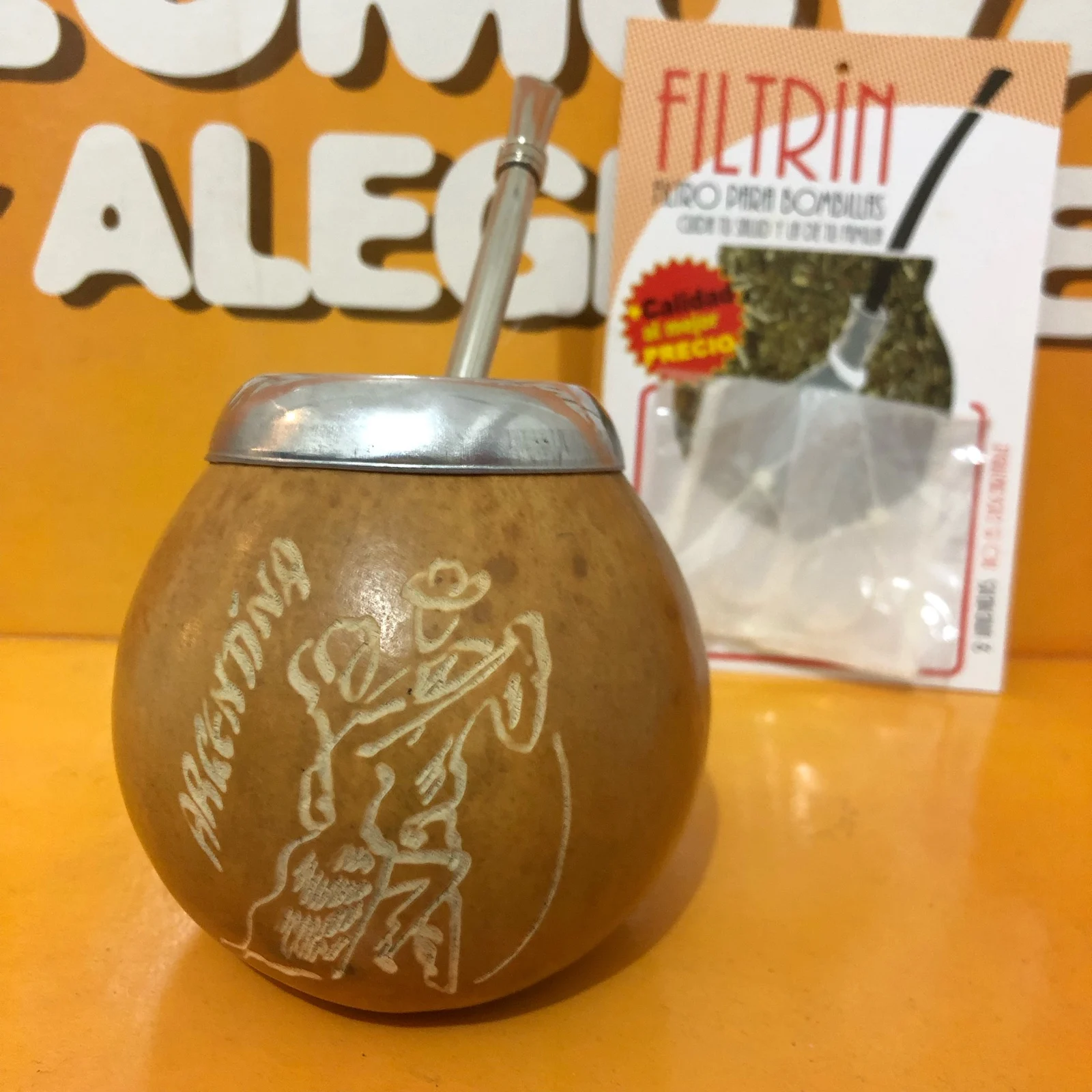 Wooden Yerba Gourd Mate Tea Mug Handmade Natural Wood Coffee Water Mate Cup with Straw 180ml