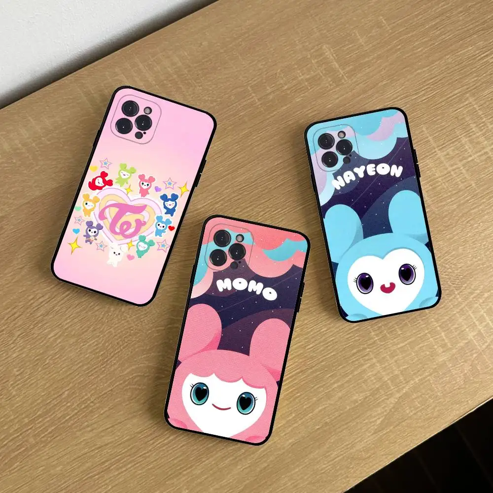 Фото Противоударные мягкие чехлы Laburi Twice-Lovelys для iPhone 17, 16, 15, 14, 13, 12, 11 Pro Max, 13, 17 Air №2