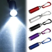 portable keychain torches mini flashlights small lamps aluminum alloystrong bright flashlight outdoor night camping accessories