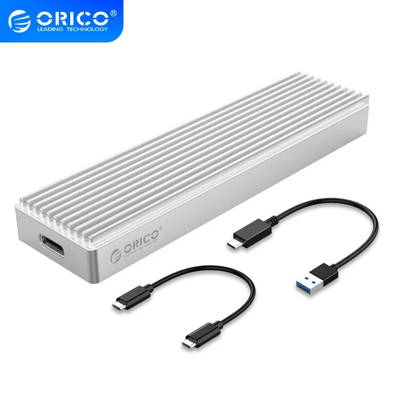 Чехол ORICO M2 NVMe 10 Гбит/с M.2 на USB Type C 3 1 SSD адаптер для NVME PCIE M-key корпус SSD-диска из