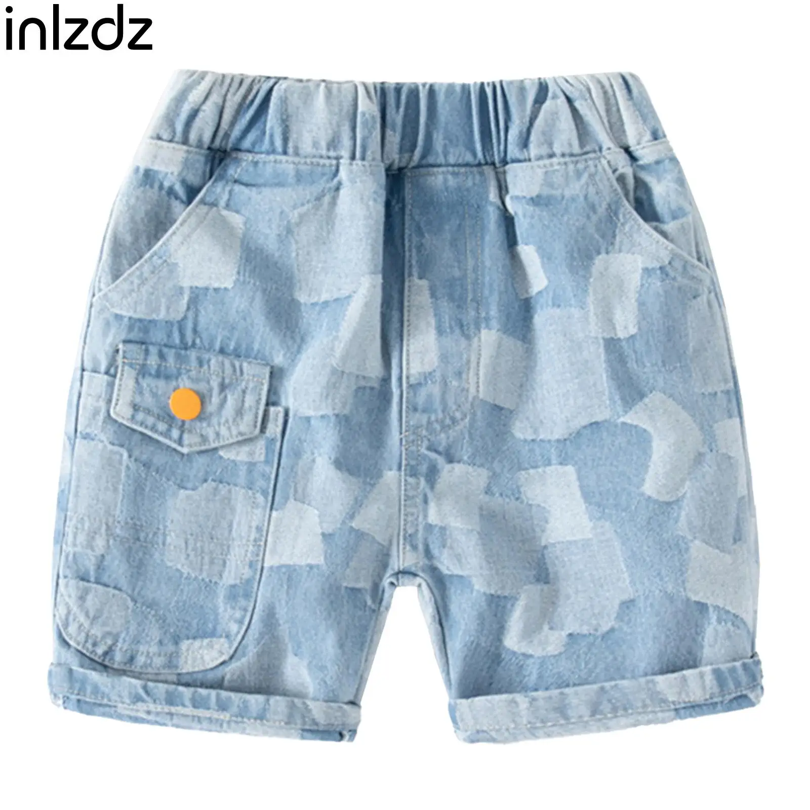 

Toddler Baby Boys Shorts Denim Jeans Shorts Elastic Waist Summer Short Pants for Daily Wear School Sports Jogging Outdoor