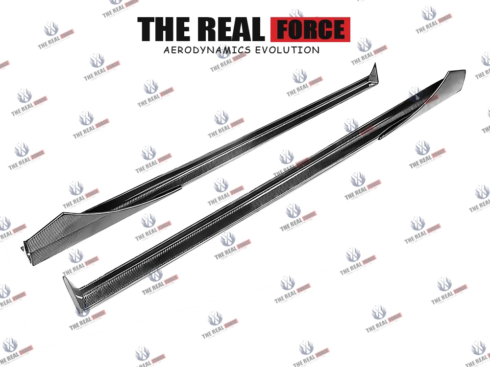 

For 15-18 Benz C190 AMG GT GTS GTC GTR KS Carbon Fiber Side Skirts Body Kit