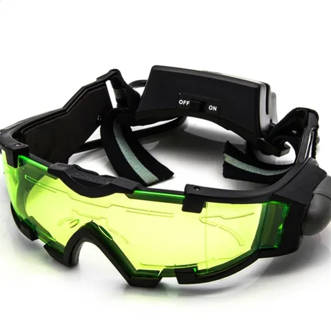 Регулируемые стеклянные очки для ночного видения, мотоциклетные гоночные охотничьи очки с флип-драйверами, ветрозащитные