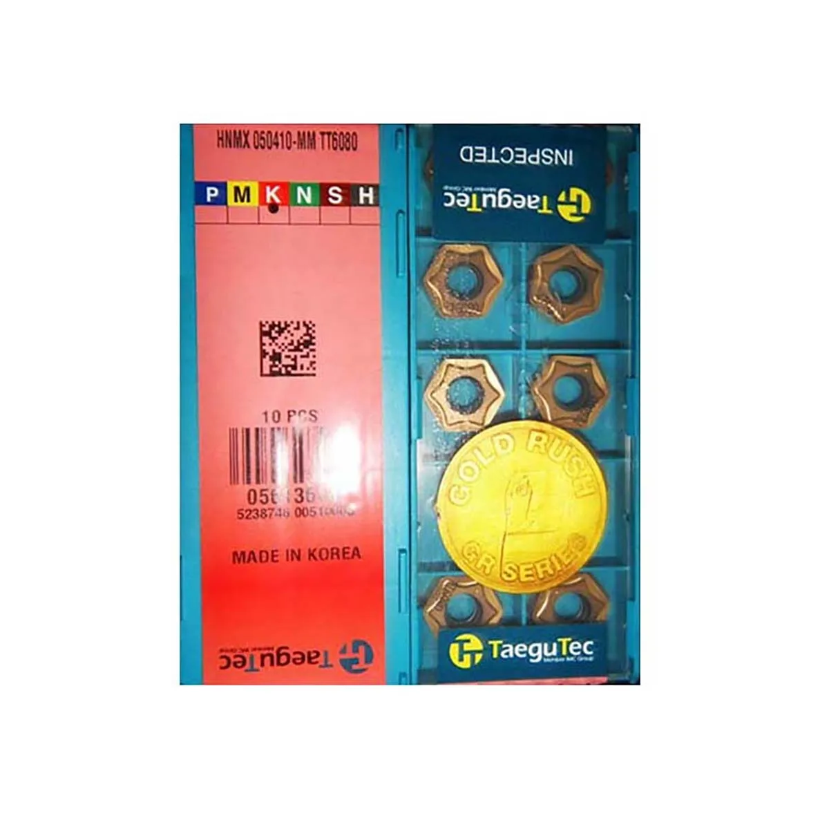 

TaeguTec 100% Original HNMX HNMX05 HNMX050410 MM TT6080 Positive Button Tool Inserts Carbide Milling And Turning Milling Cutter