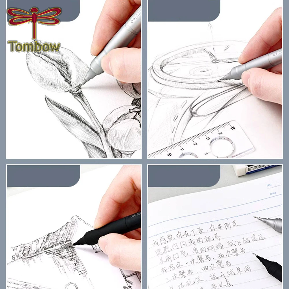 1 шт., японский механический карандаш TOMBOW MONO, металлический с низким центром тяжести, 0,5 мм, художественная роспись, школьные канцелярские принадлежности (art.: 3920d44deae6e) - 3920d44deae6e