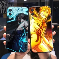 naruto anime phone case for samsung galaxy s8 s9 s10 s10e s20 s21 fe s21 plus funda back silicone cover liquid silicon carcasa