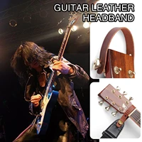 leather guitar neck strap holder button headstock adaptor adjustable guitar strap belt for acoustic electric classic guitar m2l2