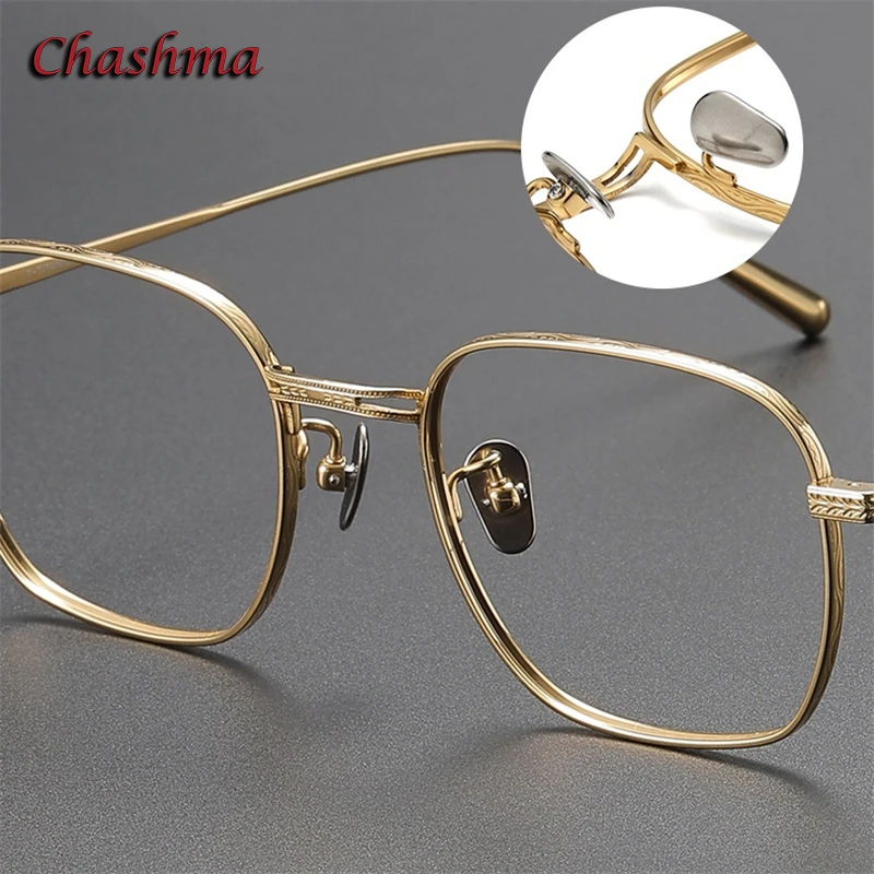 Женские очки Chashma из титана линзы для близорукости