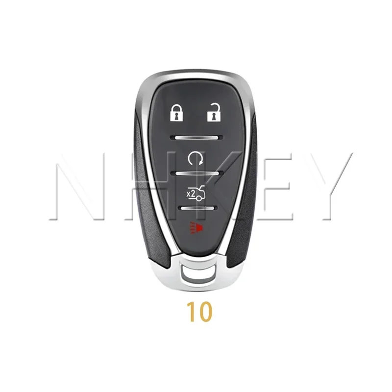 

NH KEY удаленный автомобильный ключ, замена корпуса для Chevrolet Cruze Malibu Camaro Equinox, смарт-брелок, корпус 2/3/4/5 кнопки