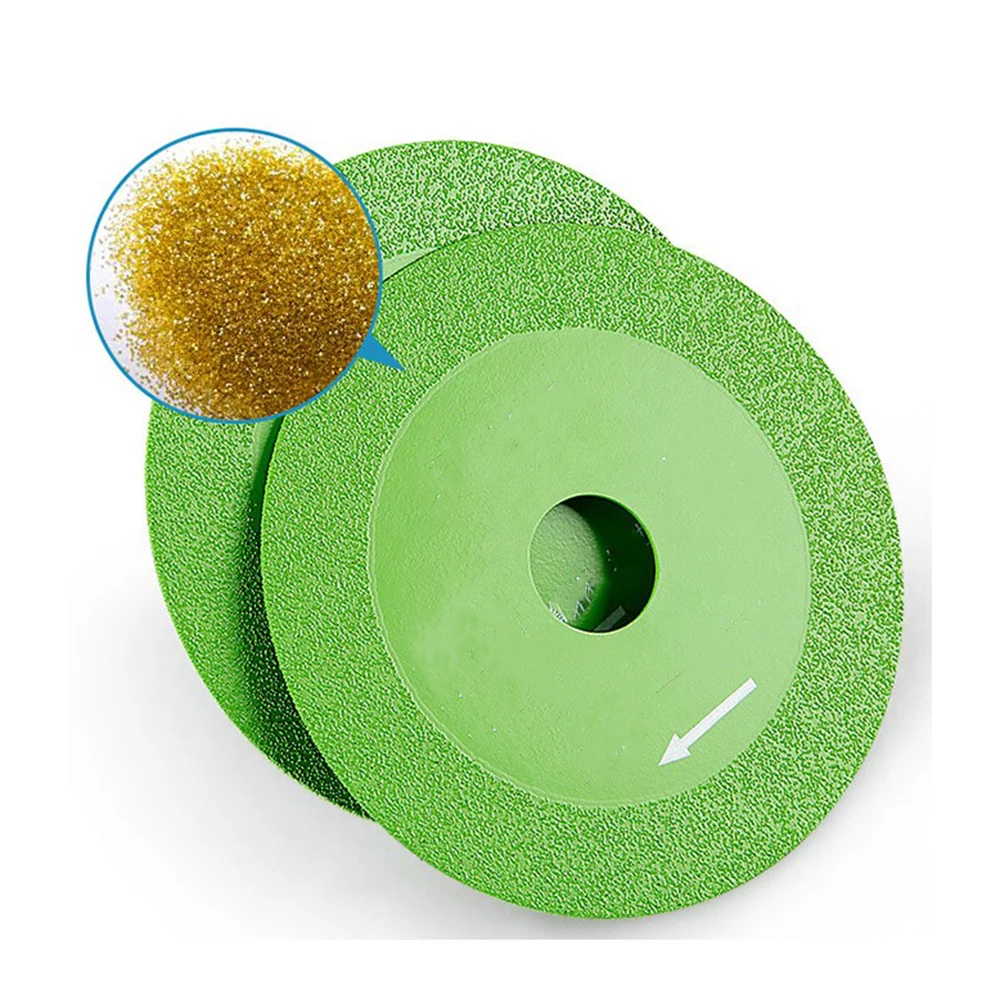 

100mm Diamond Cutting Disc Glass Tile Saw Blade Marble Ceramic Jade Brazing Grinding Wheel For Angle Grinder Air Tool Accessory