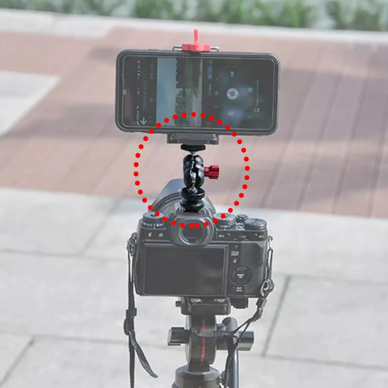 

Универсальная двойная шаровая Головка из алюминиевого сплава для башмака маленькая шаровая камера с аксессуарами монитор Magic Arm N6C8