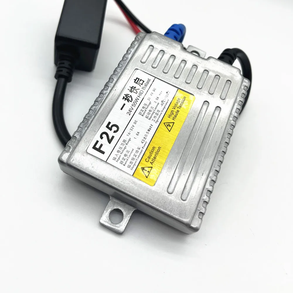 

1pc 24V 55W HID Slim Ballast Replacement For truck xenon Headlight 12v H1 H3 H4 H7 H9 H10 H11 H13 9004 9005 9006 GLOWTEC